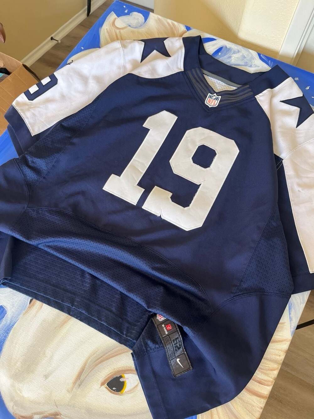 Nike Dallas Cowboys Miles Austin 19 On Field Jersey Size 52